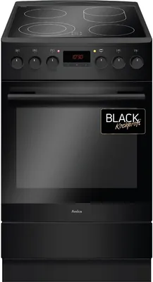 Produktbild von Amica - SHC 11503 SM - Standherd - Ceran - Schwarz - 50 cm
