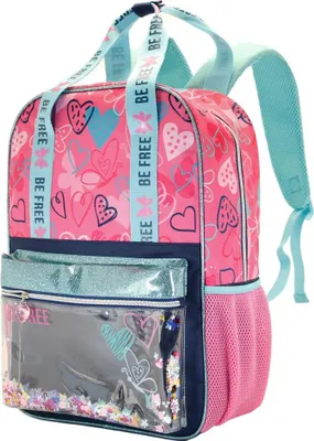 Obrázek produktu pro Oh My Pop Glitter Be Free Backpack Pink Pink Jedna velikost