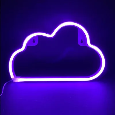Immagine prodotto di Luce ACA MRAK, 48 LED al neon, alimentazione a batterie (3xAA)/USB, viola, grado di protezione IP20, 29,5x2x18,5 cm X04488316