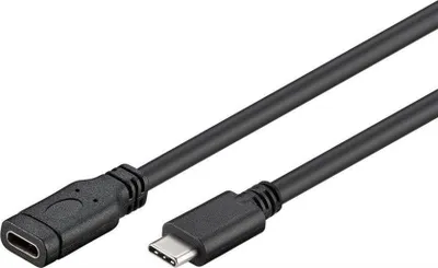 Immagine prodotto di Cavo di prolunga PremiumCord USB 3.1 spina C/presa - C/presa, nero, 2m