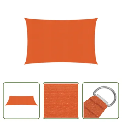 Image de The Living Store Store 160 g/m² Orange 2,5x4 m HDPE