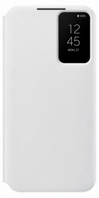Immagine prodotto di Cover Samsung EF-ZS906CWEGEW Clear View per Galaxy S22 Plus SM-S906B Bianco
