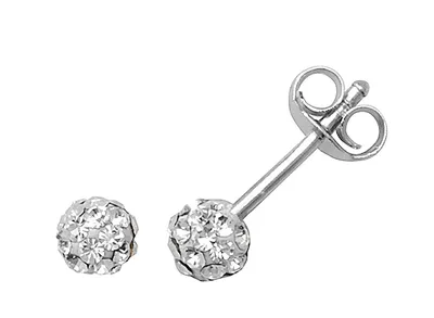 Productafbeelding van Oorbellen voor dames, zilver 925 met zirconiumoxide - 4mm * 4mm; TRS22531