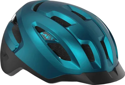 Produktbild von MET Fahrradhelm Urbex Mips , Teal Blau Metallic - Matt, M