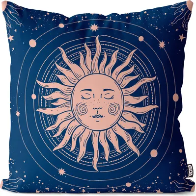 Produktbild von VOID Sonne Sterne Astronomie Kissenbezug Kissenhülle Sofakissen Kissen Deko Outdoor-Kissen Dekokissen