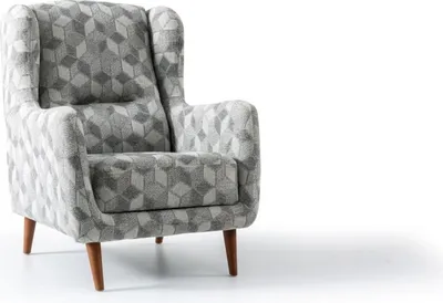 Produktbild von Luxus Möbel Dreisitzer Sessel 1 Sitzer Modern Sessel Polster Textil