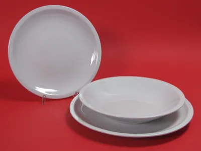 Image de Hotelware Milano Assiette creuse, Blanc, 20,5 cm, porcelaine
