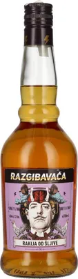 Image de Razgibavača Rakija Od Šljive Pflaumenschnaps 41% Vol. 0,7l