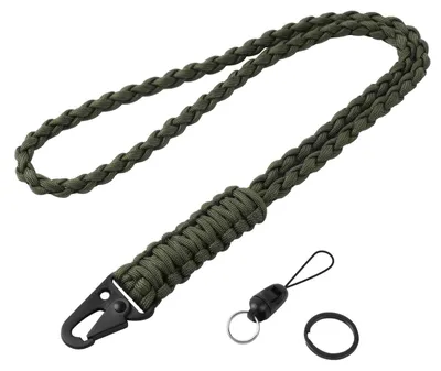 Immagine prodotto di Portachiavi paracord - Portachiavi cordino - Intrecciato - Paracord