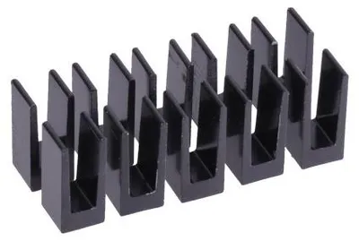 Produktbild von GPU RAM Aluminium Heatsinks 7x7mm - black, Kühlkörper