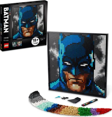 Produktbild von LEGO 31205 Art Jim Lee Batman Kollektion DIY-Poster für Erwachsene