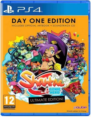 Produktbild von WayForward Technologies Shantae : Half Genie Hero - Day One Edition, PlayStation 4, RP (Rating Pending)