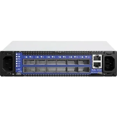 Produktbild von Mellanox SwitchX-2 MSX6012F-1BFS 56 Gbit/s InfiniBand Switch - 12 Infiniband Ports - 1 x RJ-45 - Verwaltbar - Rackmount - 1U