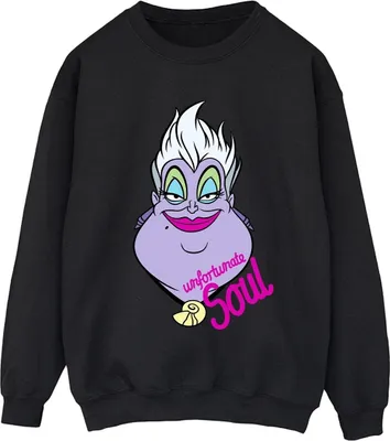 Produktbild von Disney - "Unfortunate Soul" Sweatshirt für Damen BI42381 (XXL) (Schwarz)