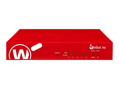 Zdjęcie produktu dla WatchGuard Firebox T45 Firewall (sprzętowy) 3,94 Gbit/s
