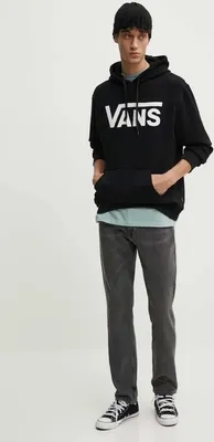 Produktbild von Schwarzes Herren-Sweatshirt Classic Pullover Vans-XXL