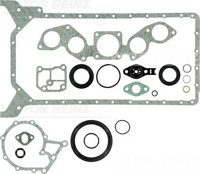 Produktbild von REINZ 08-26543-12 Dichtungssatz Kurbelgehäuse passend für MERCEDES-BENZ 190 (W201) Stufenheck (W124) W124 T-modell (S124) G-Klasse SUV (W463)