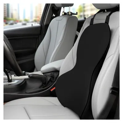 Produktbild von Lendenkissen Auto, Lordosenstütze Auto Ergonomisches, Rückenkissen aus Memory-Schaum