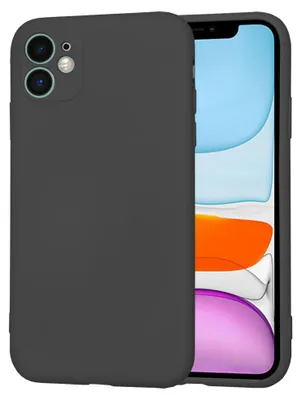 Produktbild von Techsuit Soft Flex Back Cover Hülle für Apple iPhone 11 - Black