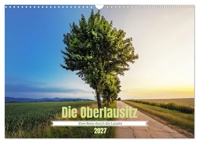 Produktbild von Die Oberlausitz (Wandkalender 2027 DIN A3 quer), CALVENDO Monatskalender