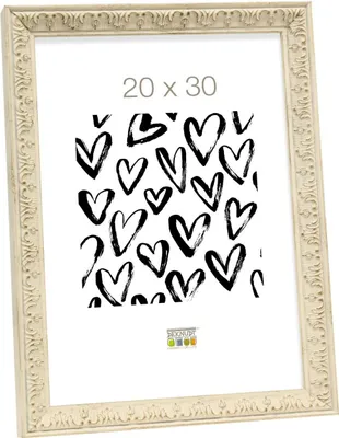 Produktbild von Deknudt Kunststoffrahmen S95MF weiß 20x30 cm