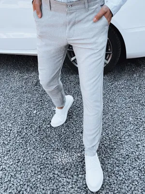 Produktbild von Dstreet Herren-Chinos Didill graue Melange 36