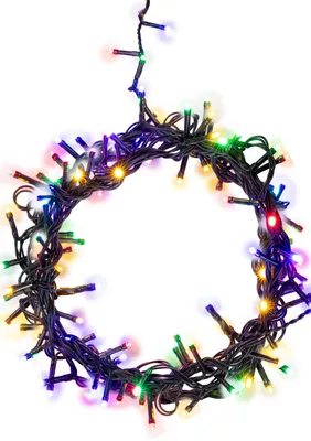 Imagen del producto de Guirnalda luminosa MagicHome Navidad, 100 LED multicolor, temporizador, 8 funciones, 5 m
