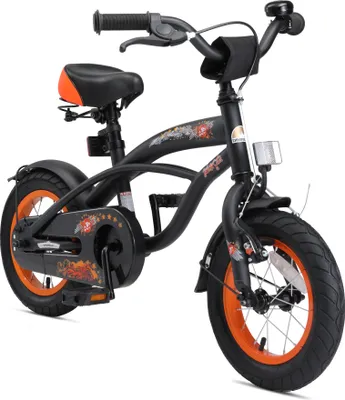 Produktbild von BIKESTAR Kinder Fahrrad ab 3 Jahre | 12 Zoll Cruiser Kinderrad | Schwarz