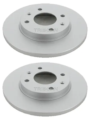 Produktbild von 2 Bremsscheiben voll Ø 247 mm TRISCAN Bremsen-Expertise für u.a. PEUGEOT 206+