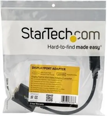 Obrázek produktu pro StarTech.com DP2VGA2, 0,225 m, DisplayPort, VGA (D-Sub), Samec, Samice, Přímý