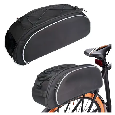 Produktbild von Robuste Fahrradtasche Grosse Tasche Kofferraum-Schultertasche 13 L + Gürtel