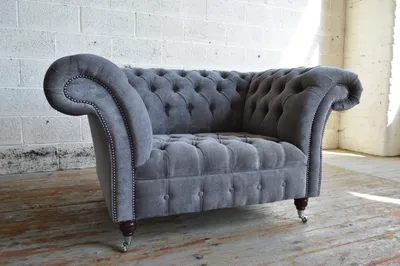 Zdjęcie produktu dla Fotel Chesterfield, telewizor, design, sofka tapicerowana, kanapa Chesterfield, model D1