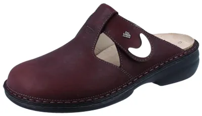Produktbild von FINN COMFORT Belem Damen Clog rot Nubukleder - Größe: 37