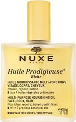 Produktbild von Nuxe Huile Prodigieuse Riche Dry Oil multifunktionales Trockenöl für sehr trockene und empfindliche Haut 100 ml