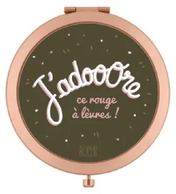 Obrázok produktu pre Prenosné kovové zrkadlo do vrecka, 7 cm