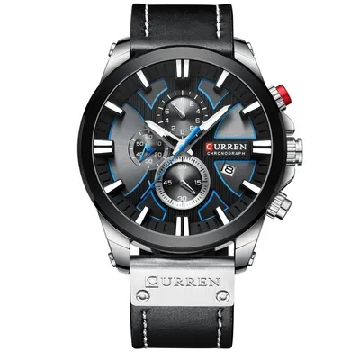Produktbild von CURREN FO-14229 Herrenuhr Schwarz/Blau – Stilvoll & Elegant KP14229