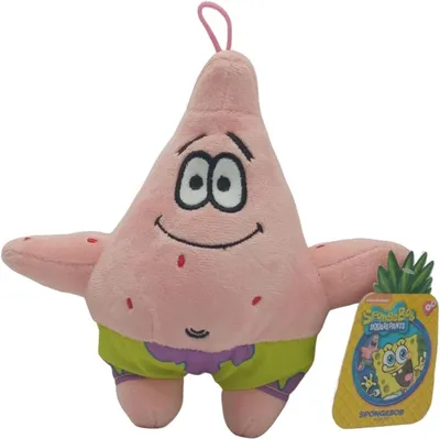 Imagen del producto de Peluche Patricio Bob Esponja 20 cms