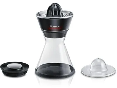Produktbild von Bosch MCP72GPB Zitronenpresse Kunststoff  Edelstahl Schwarz  Transparent