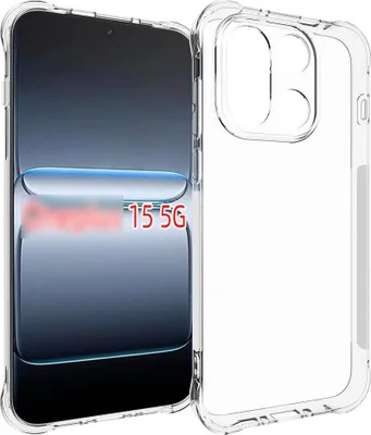 Produktbild von Mobigear Cushion Durchsichtig  OnePlus 15 Hülle Flexibles TPU Backcover - Transparent