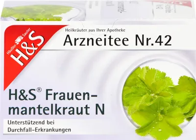 Produktbild von H&S Frauenmantelkraut N Arzneitee, 20 St. Filterbeutel