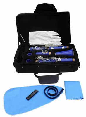 Imagen del producto de Kit para principiantes de clarinete soprano Bb, con estuche acolchado