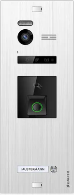 Produktbild von Balter Evo HD Fingerprint Türstation 1 Familienhaus Silber