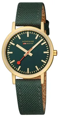 Produktbild von Mondaine Damen Uhr Classic Armbanduhr 36 mm A660.30314.60SBS Textil