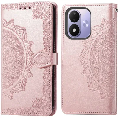 Zdjęcie produktu dla Półka ścienna imoshion Mandala do telefonu Xiaomi Redmi Note 17 (5G) - kolor różowe złoto