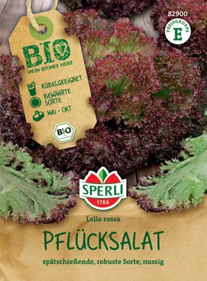 Artikelbild 2 von 'Bio-Pflücksalat rot, gekraust' aus der Kategorie Salatsamen