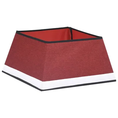 Immagine prodotto di Gonna per Albero di Natale Rossa e Bianca 48x48x25 cm