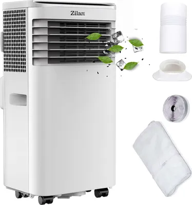 Produktbild von Zilan ZLN-7101 Mobile 3-in-1 Klimaanlage 9000 BTU 1010W