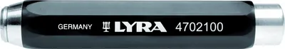 Produktbild von Lyra 4702100 Kreidehalter 6-Kant ø 9,5-10 mm aus Kunststoff, schwarz, 1 Stück (1er Pack)