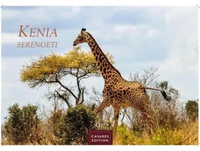 Obrázek produktu pro Kalendář Keňa & Serengeti 2027 – nástěnný kalendář | Fotokalendář Afrika 35 x 50 cm – nádherné fotografie zvířat a přírody.