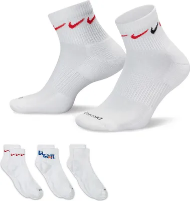 Obrázok produktu pre Nike EVERYDAY PLUS CUSHIONED (3 PAIRS) WHITE L